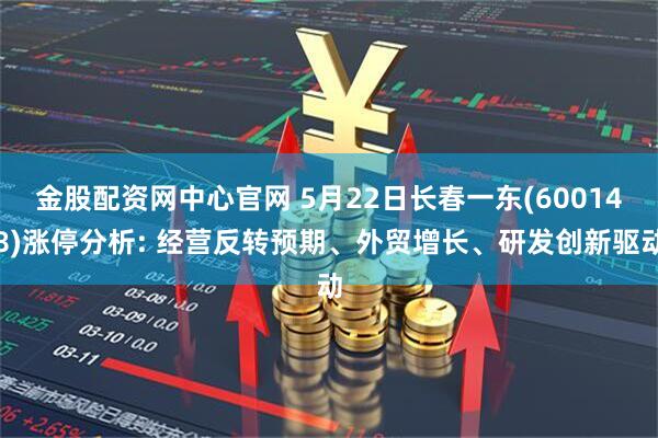 金股配资网中心官网 5月22日长春一东(600148)涨停分析: 经营反转预期、外贸增长、研发创新驱动